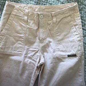 Lucky Brand army cropped pants